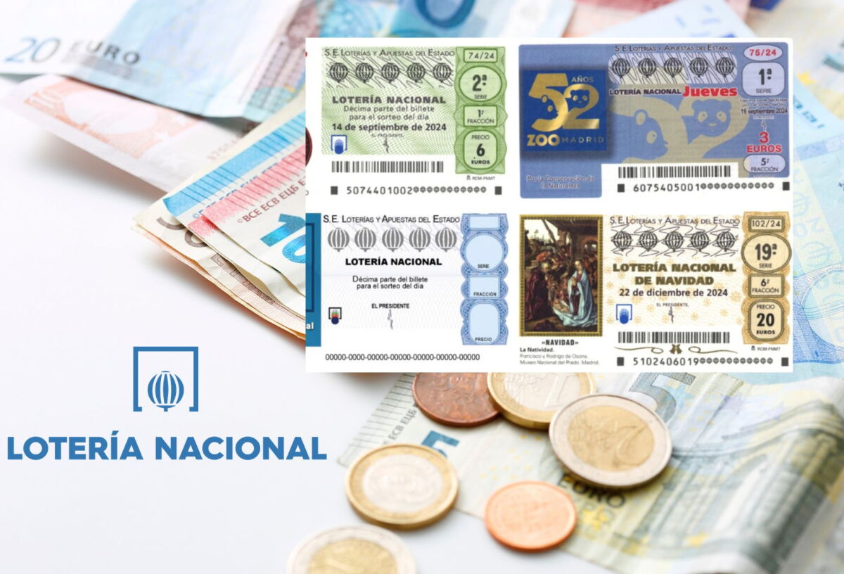 El boleto ganador de la Lotería Nacional de España del jueves 24 de septiembre de 2026 y los números con reintegro