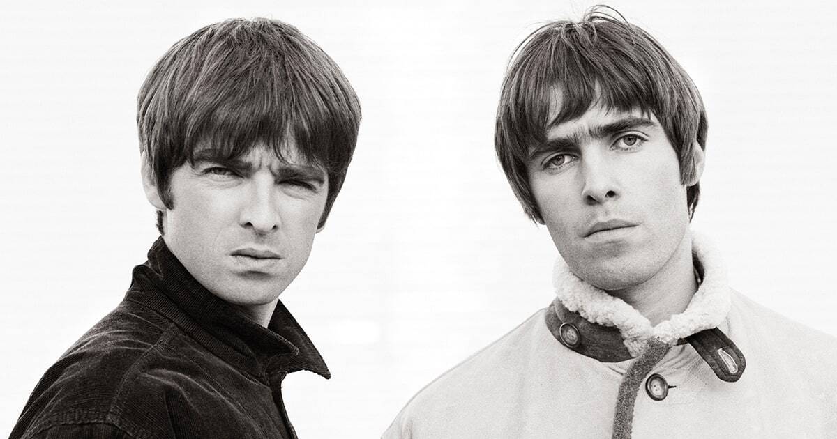 La banda inglesa Oasis