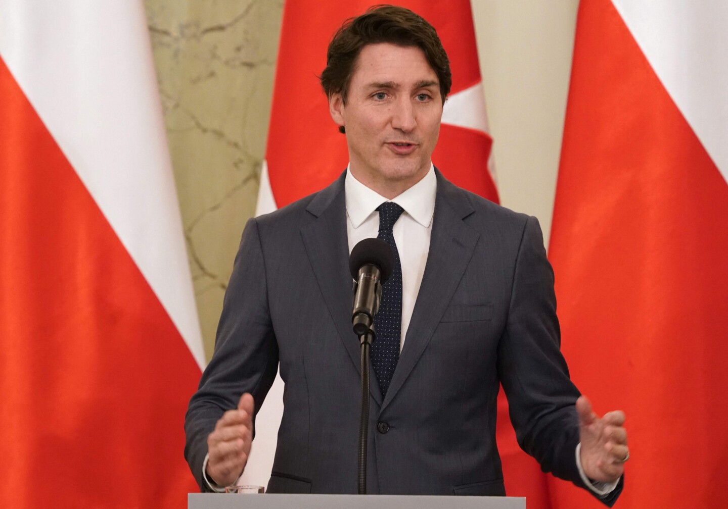 Primer ministro canadiense, Justin Trudeau. Foto: AFP