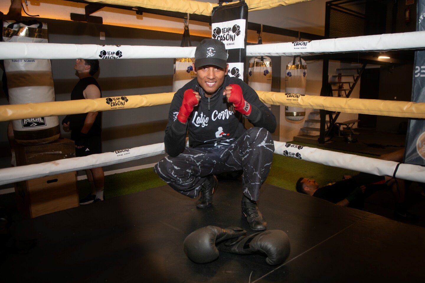 El boxeador uruguayo Álvaro