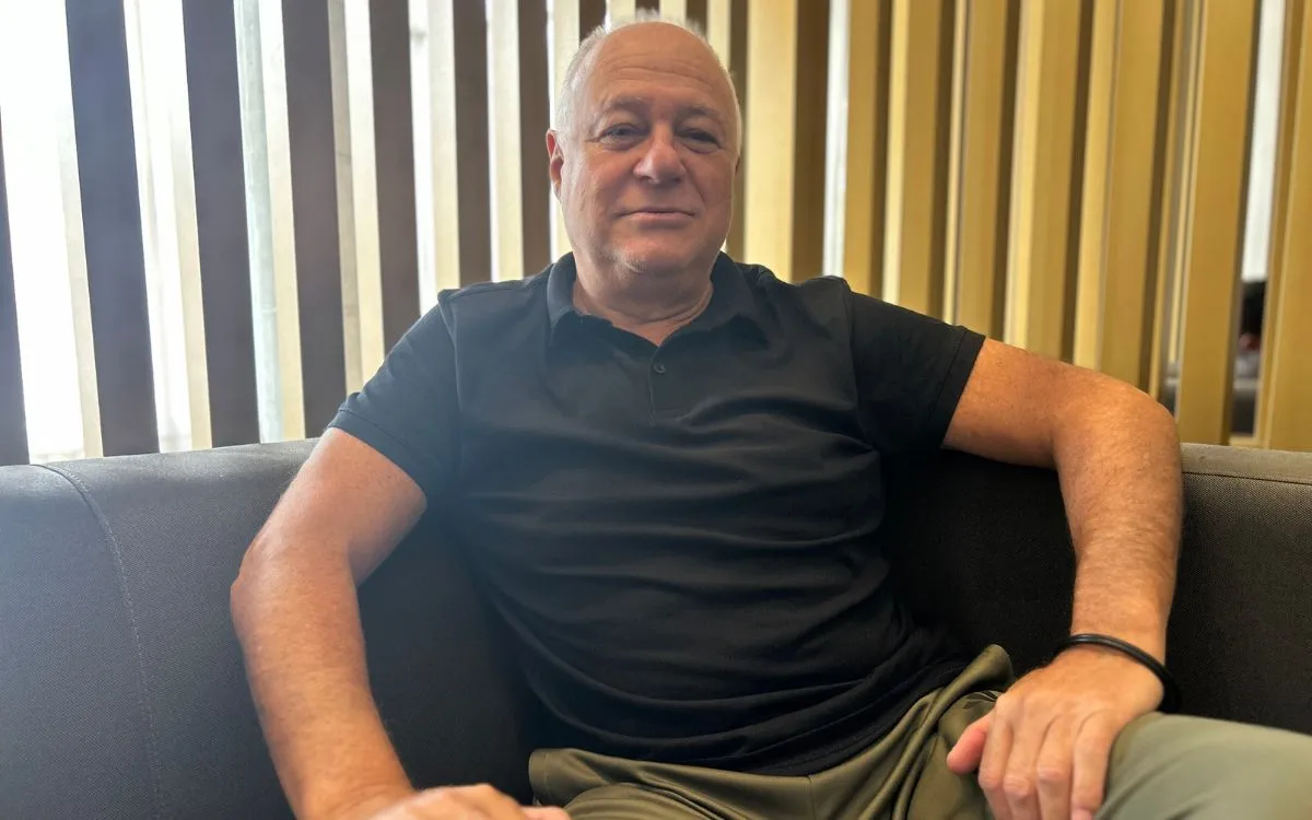 Jorge Nirenberg, consejero de Peñarol, en Bogotá.