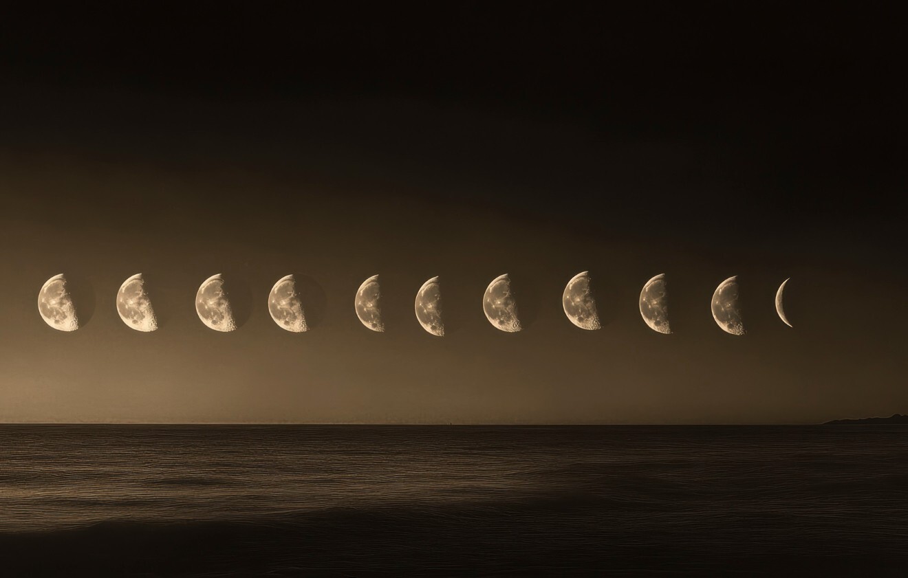 Fases de la Luna.