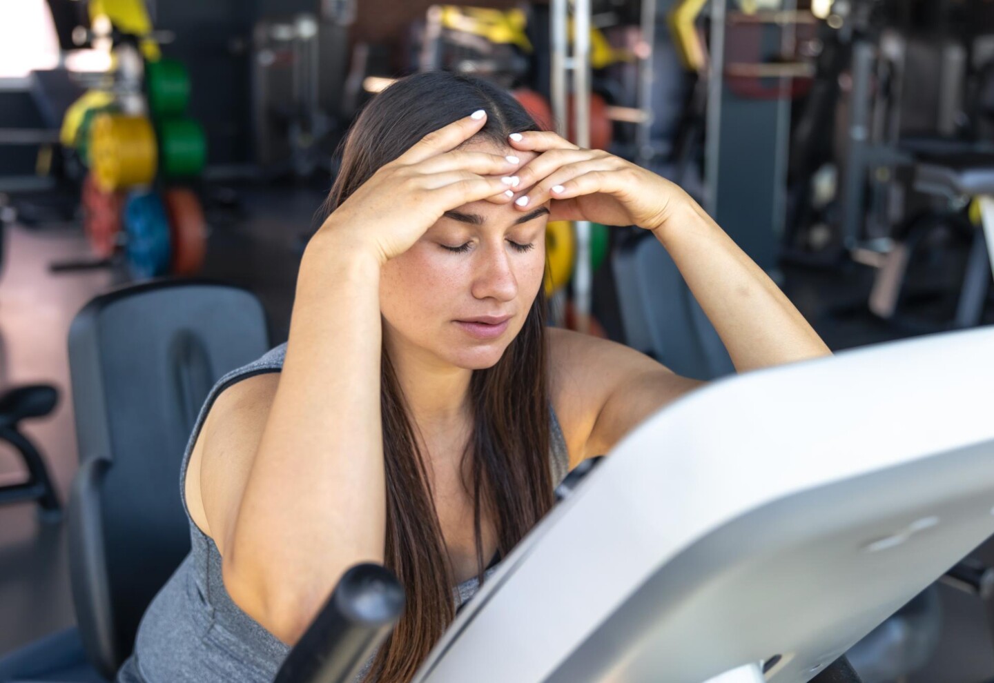Dolor de cabeza gimnasio