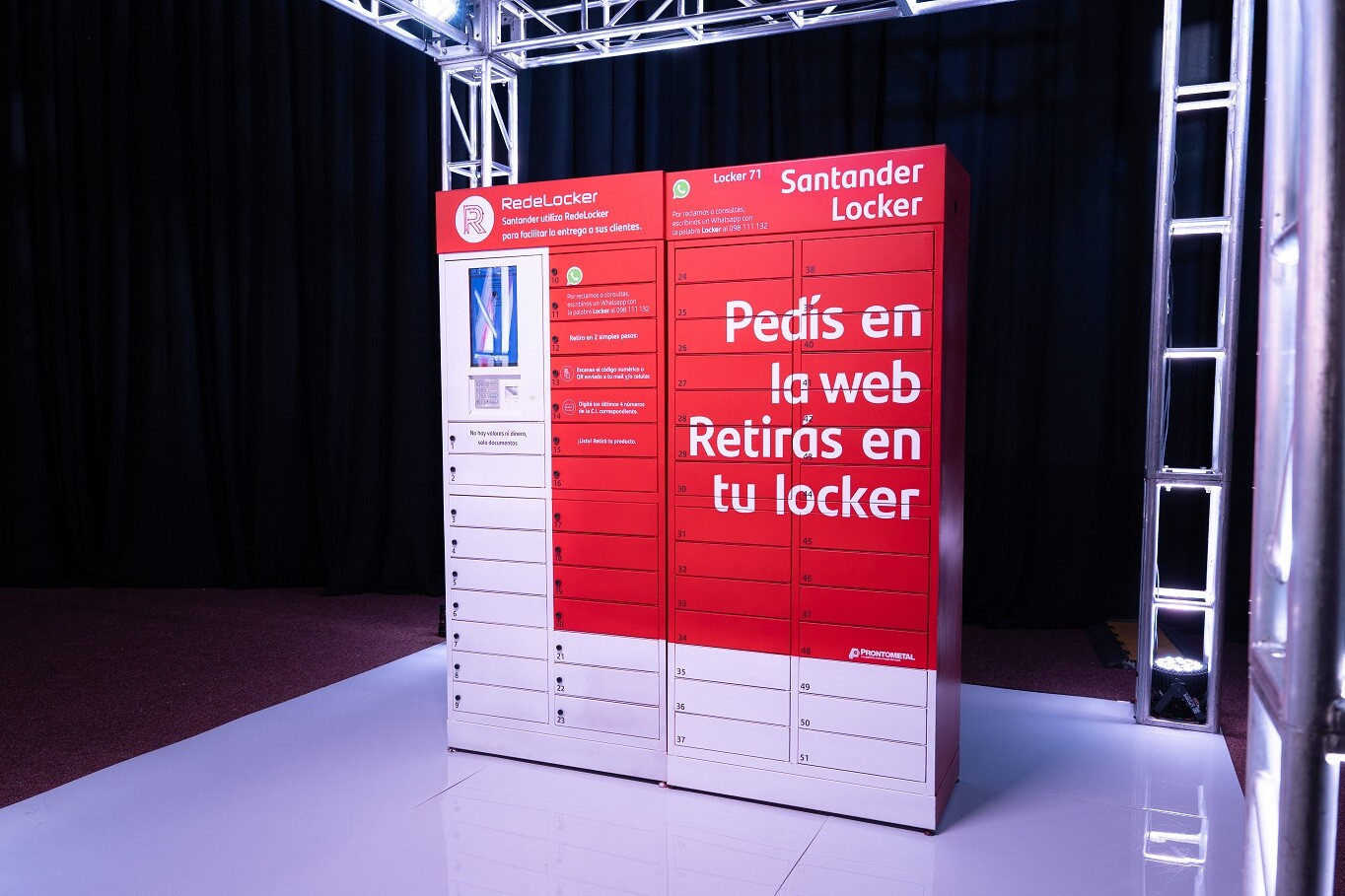 Santander Locker es un innovador canal de entrega de productos en horario extendido en todo el país