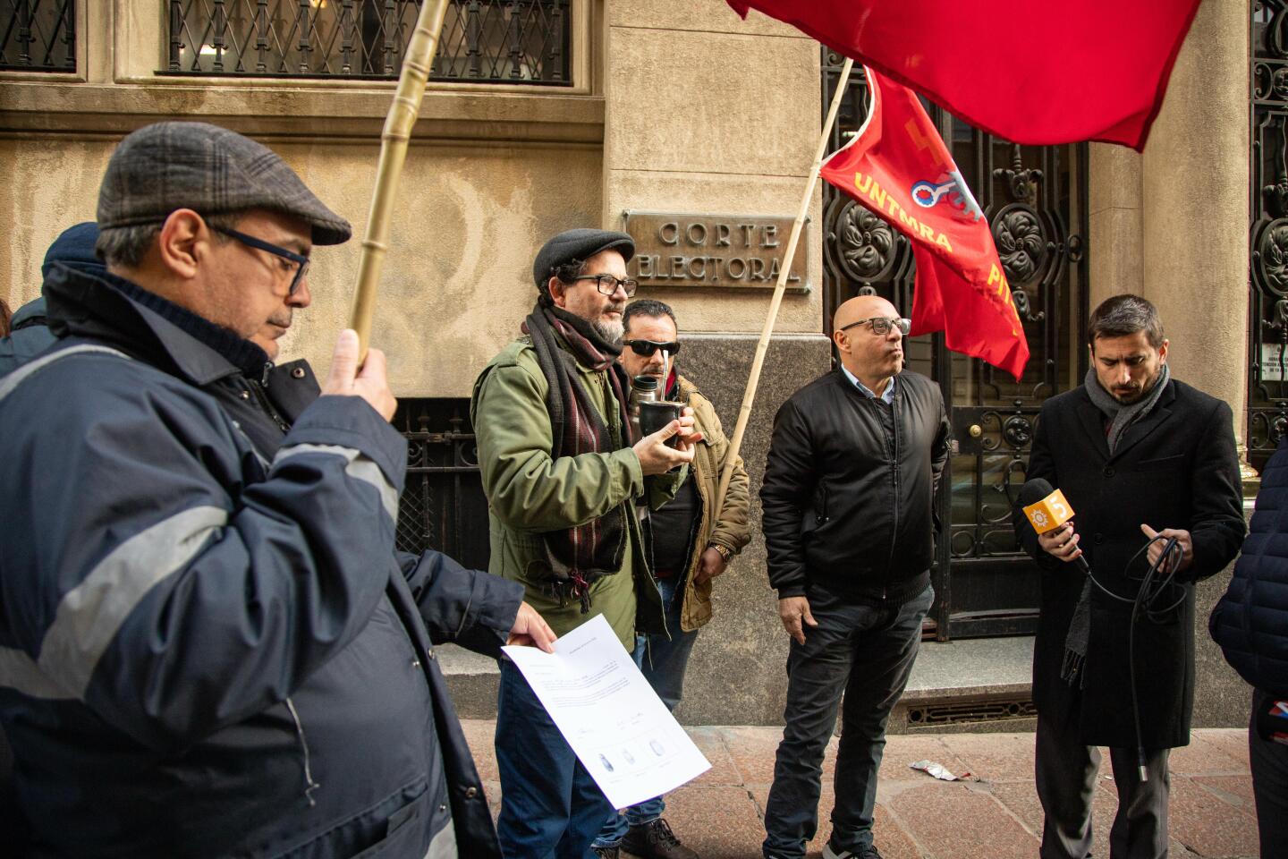 Manifestación Untmra.