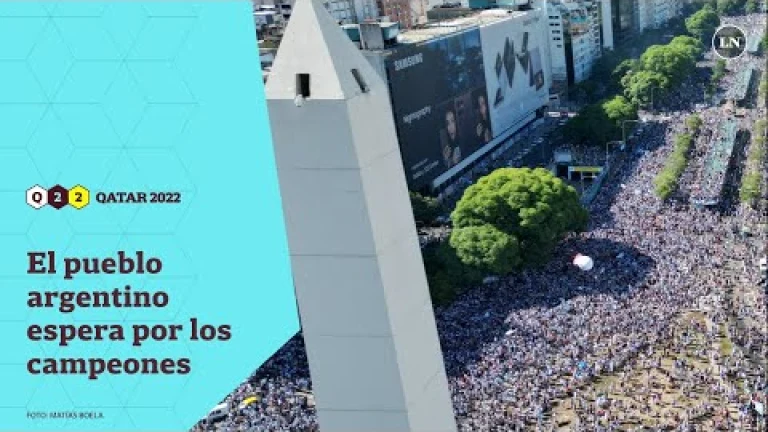 EN VIVO | Los festejos de la selección argentina en el Obelisco y en la Ciudad de Buenos Aires