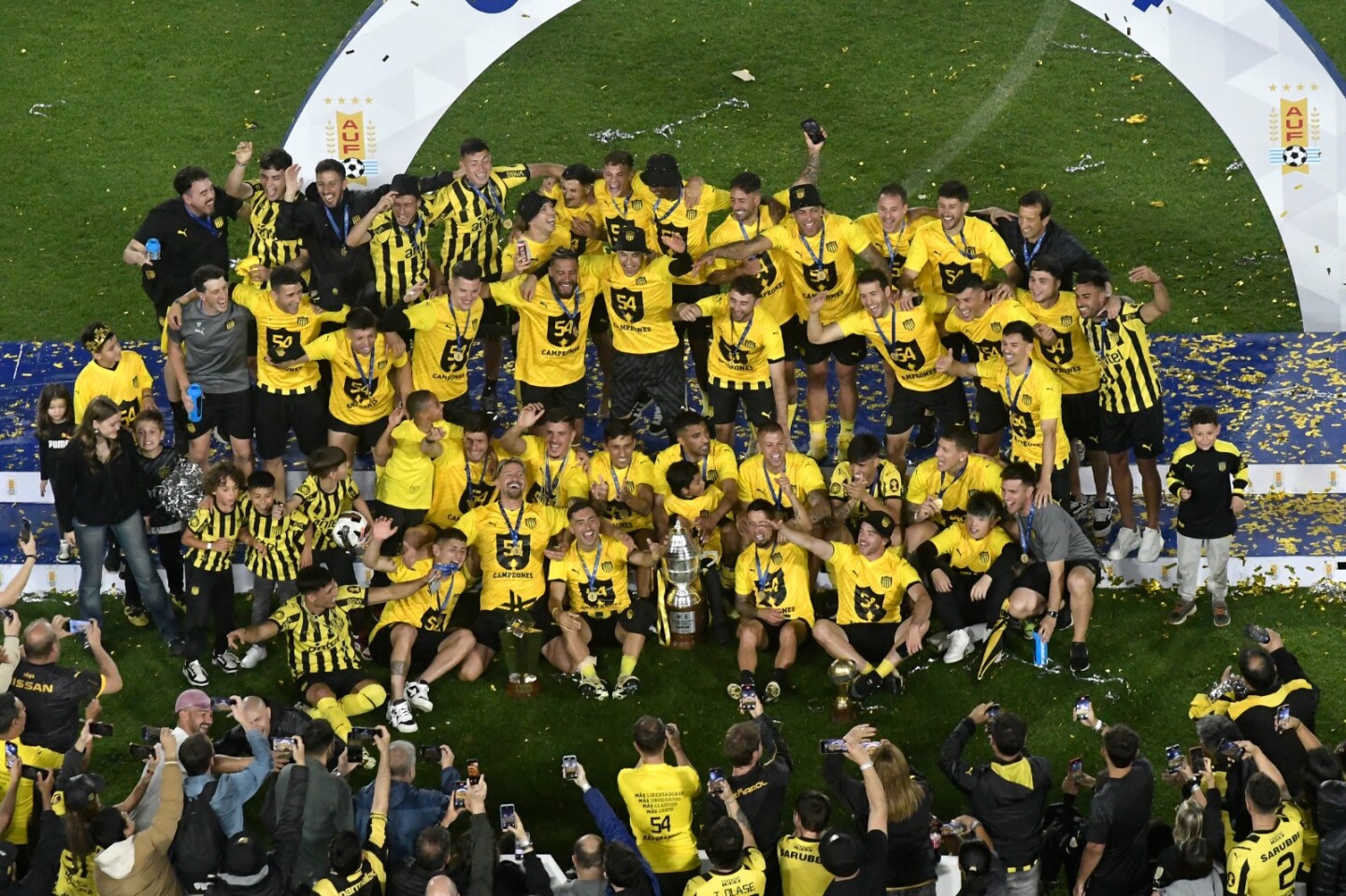 Peñarol se coronó campeón uruguayo 2024.