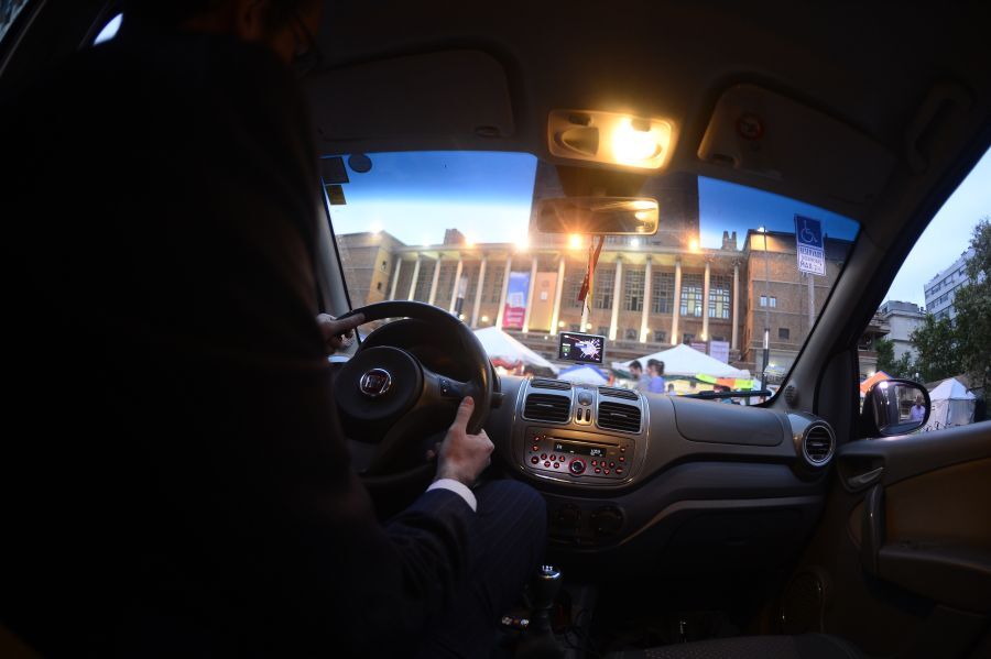 El conductor presentará descargo ante la multa. Foto: Gerardo Pérez.