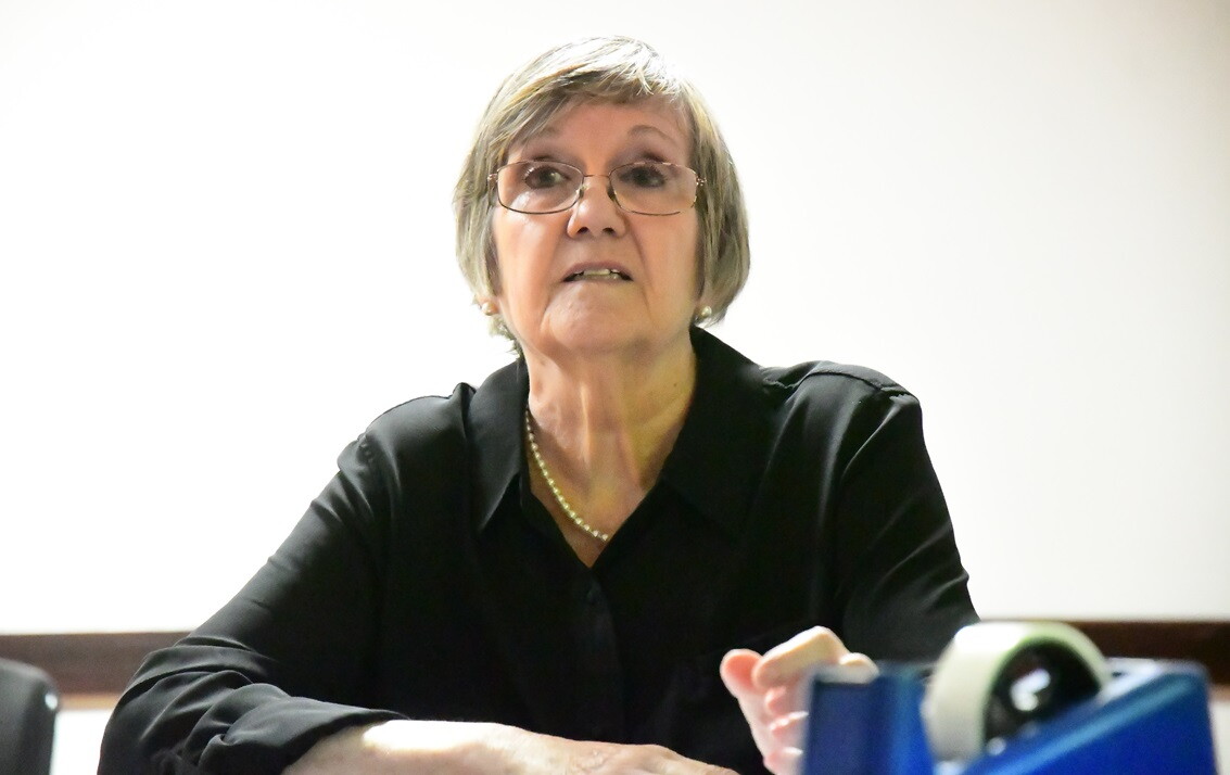 Presidenta: María Cristina Muguerza lidera la Asociación de la Caja de Profesionales.