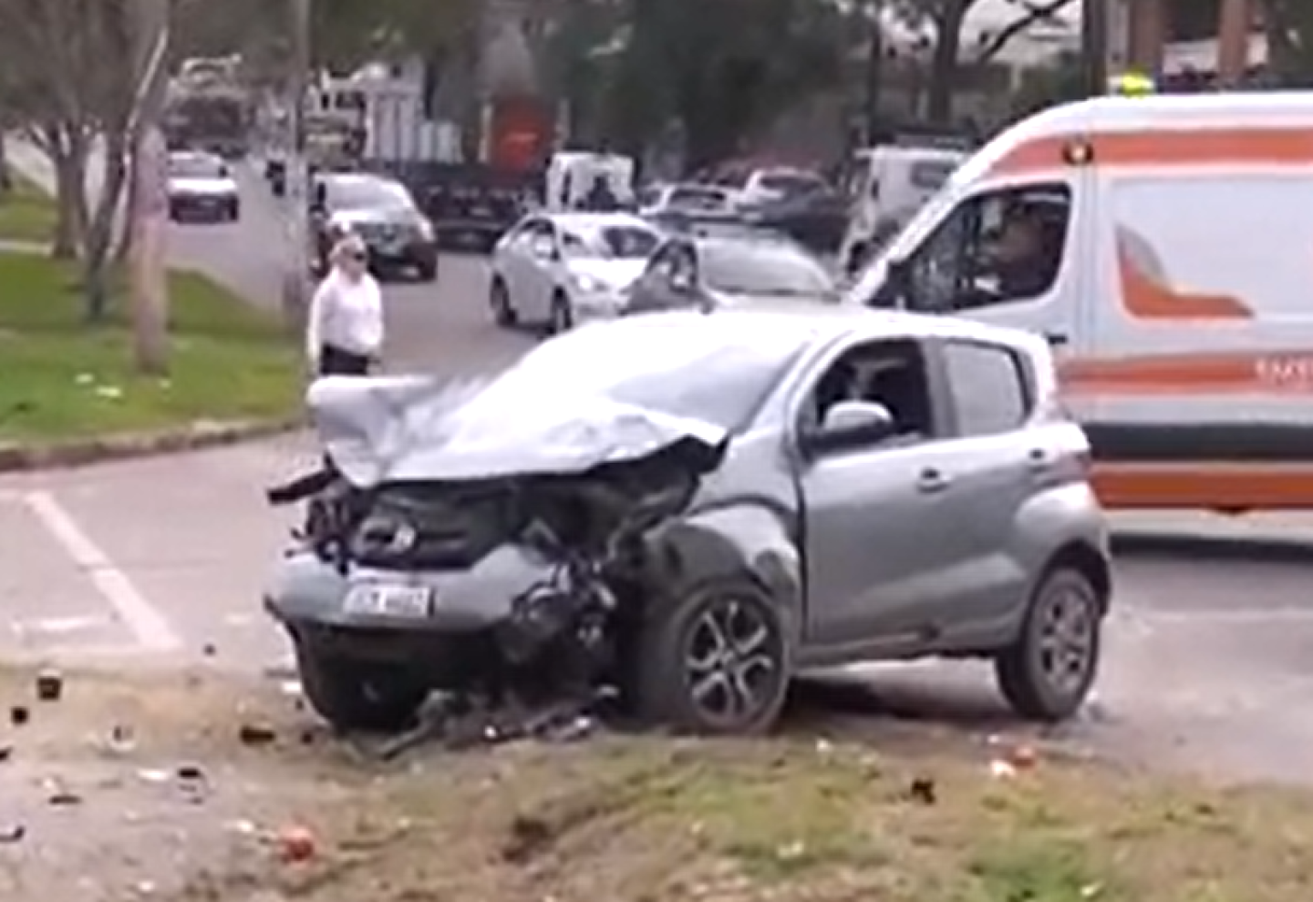 Accidente de tránsito en Paso Molino.