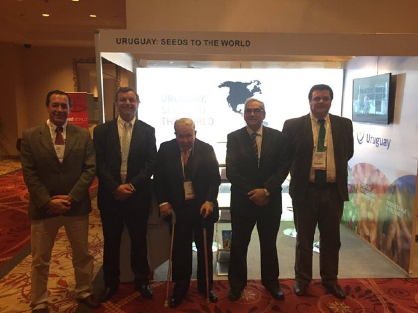 Miembros de la organización del congreso ISF 2016. Foto: Cámara Uruguaya de Semillas (CUS)