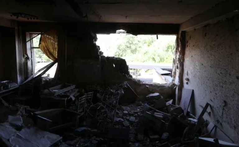 Drones rusos atacan Kiev