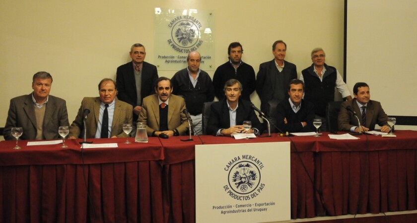 Conferencia en la Cam. Mercantil, Mvdeo., ND 20150603, foto Agustin Martinez