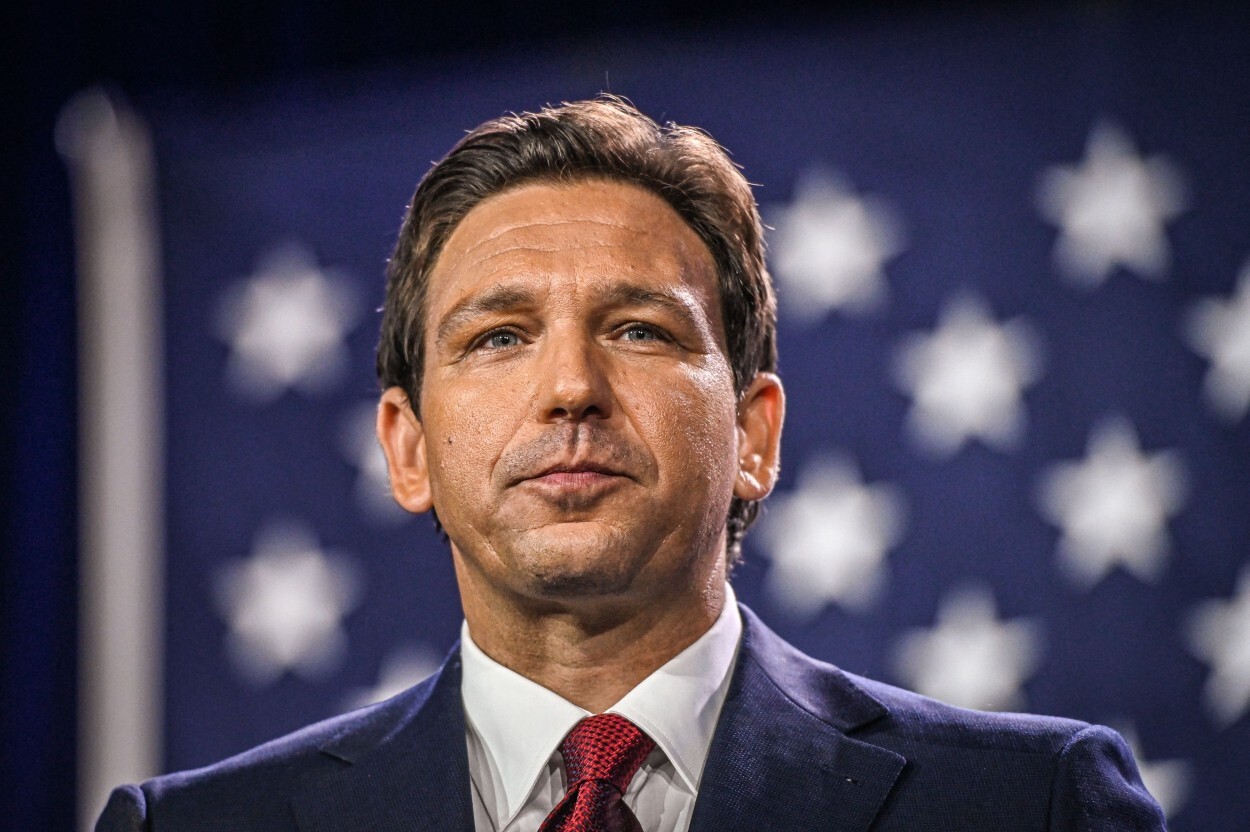Ron DeSantis, gobernador de Florida, Estados Unidos.