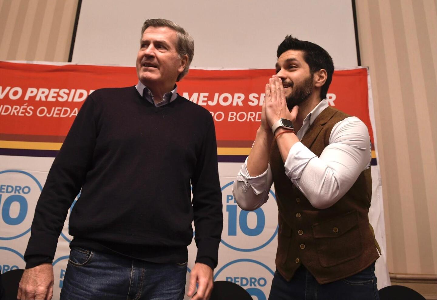 Bordaberry y Ojeda desterraron “cualquier concepto de tensión” al presentar juntos la lista 10 en Montevideo - EL PAÍS Uruguay