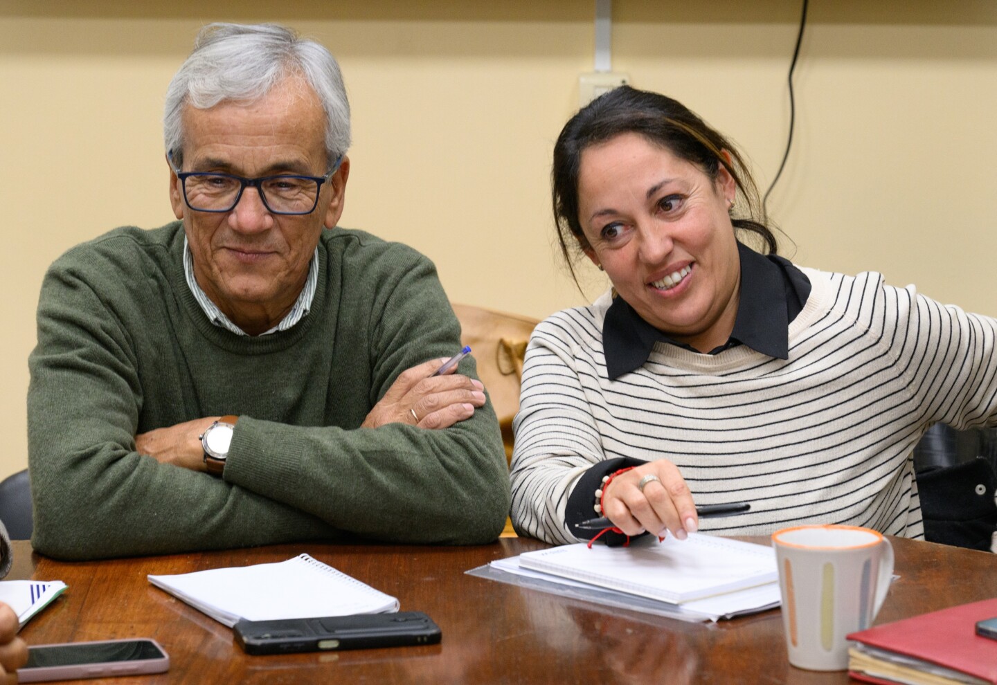 Juan Castillo y Fernanda Cardona.
