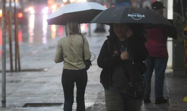 Tormenta en Montevideo