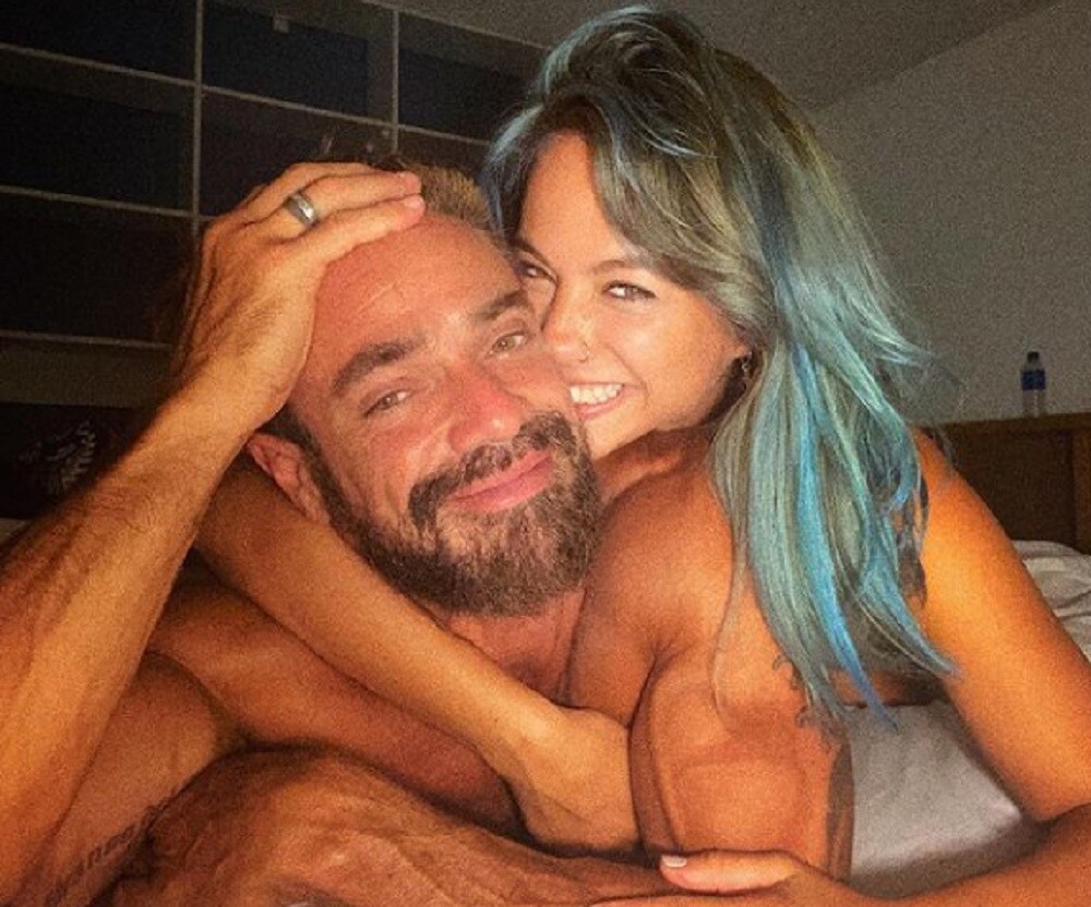 Luciano Castro y Flor Vigna. Foto: Instagram @florivigna