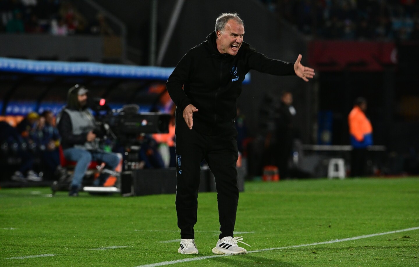 Marcelo Bielsa, seleccionador de Uruguay.