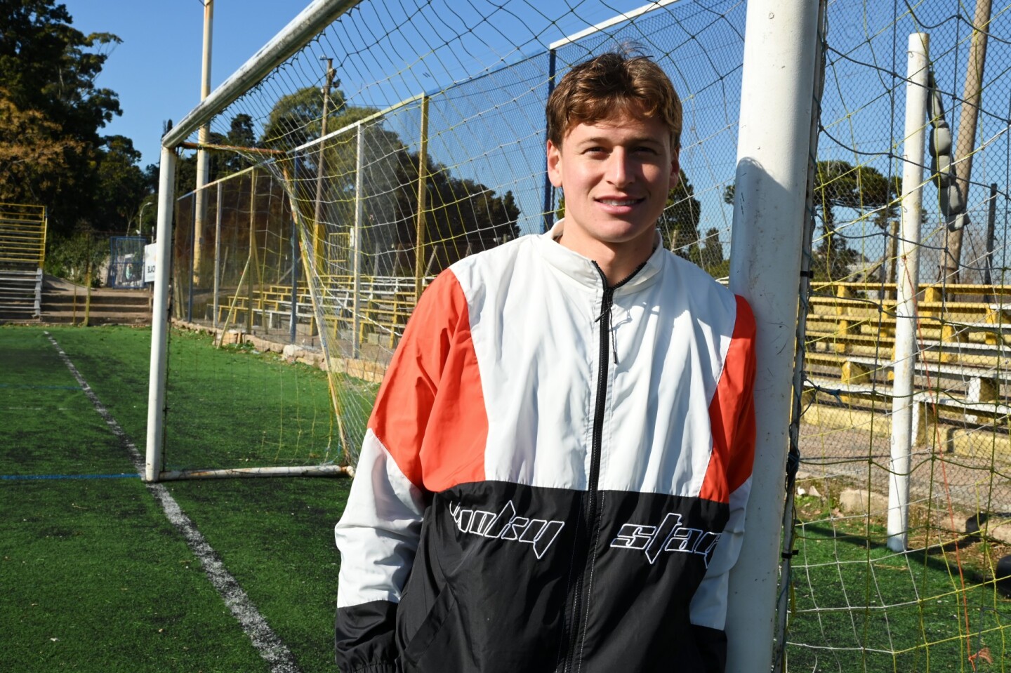 Gonzalo Viotti, delantero de Bella Vista que convirtió seis goles en la goleada 20-0 frente a Parque del Plata.