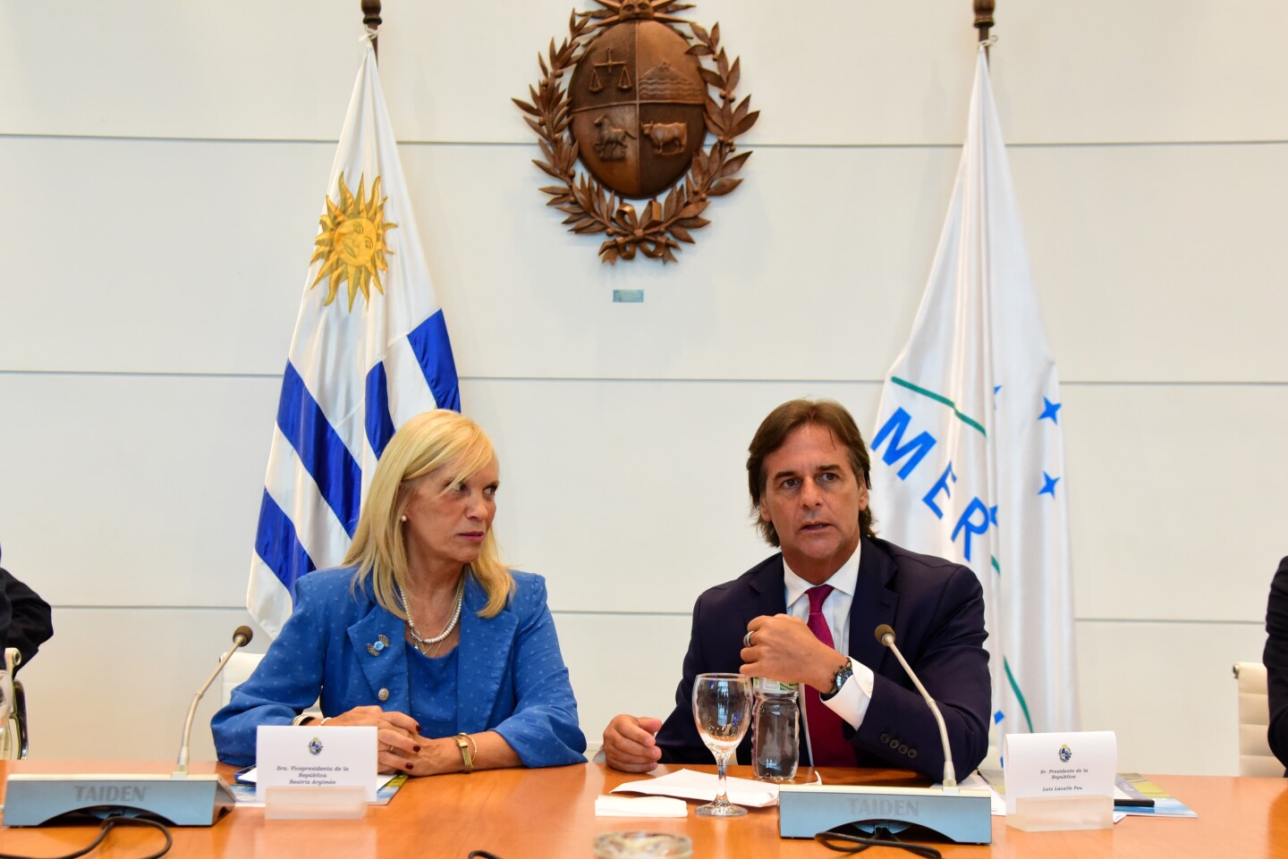 Argimón y Lacalle Pou
