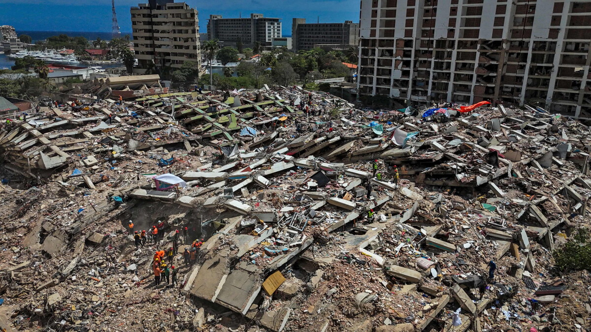 Ruinas en Caraballeda, La Guaira, Venezuela, el 8 de julio.