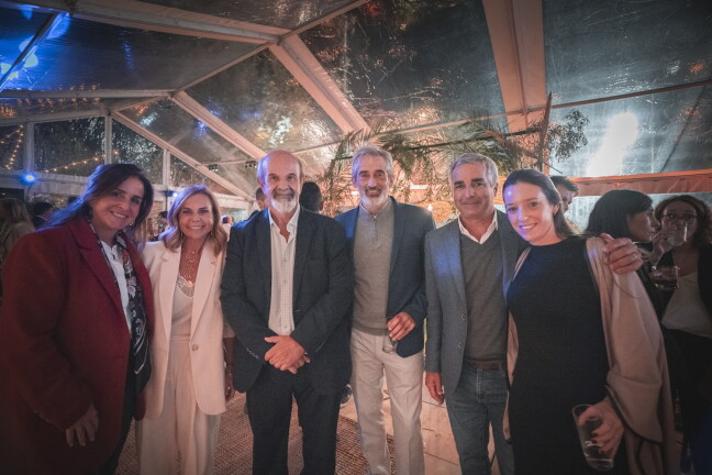María José Albanell, Inés Paullier, Luis Crisci Blanco, Rodrigo Taboada, Ignacio Albanell y Federica Bruschera.