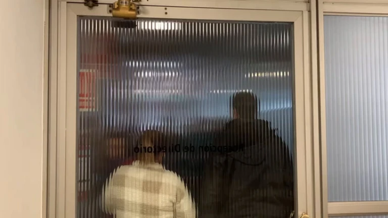 Manifestantes del sindicato de OSE