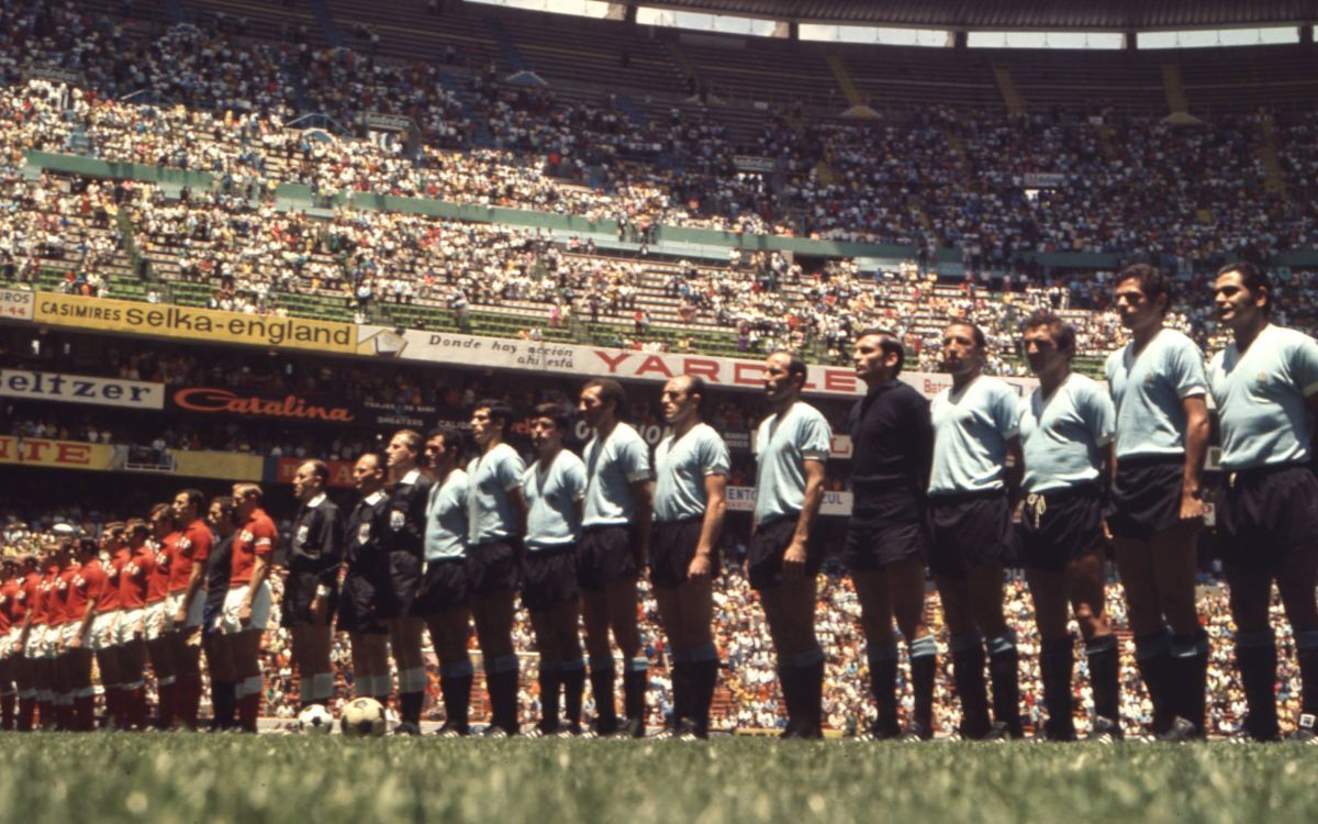 La previa de Uruguay ante la URSS en el Mundial de México 1970.