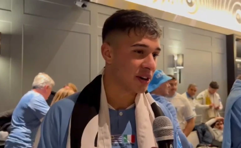 Mateo Ponte tras consagrarse campeón del Mundo