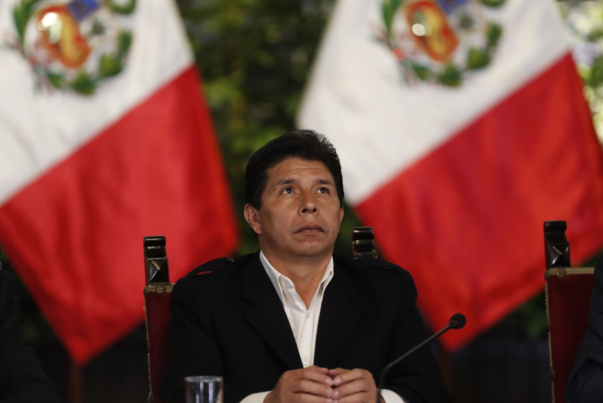 Exmandatario. Pedro Castillo sentenciado a 11 años de cárcel.
