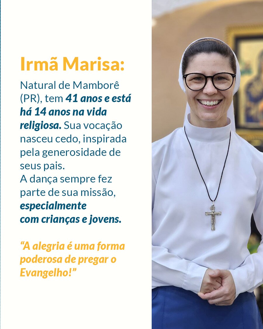Marisa, la monja que sacó una sonrisa al mundo con sus pasos de baile
