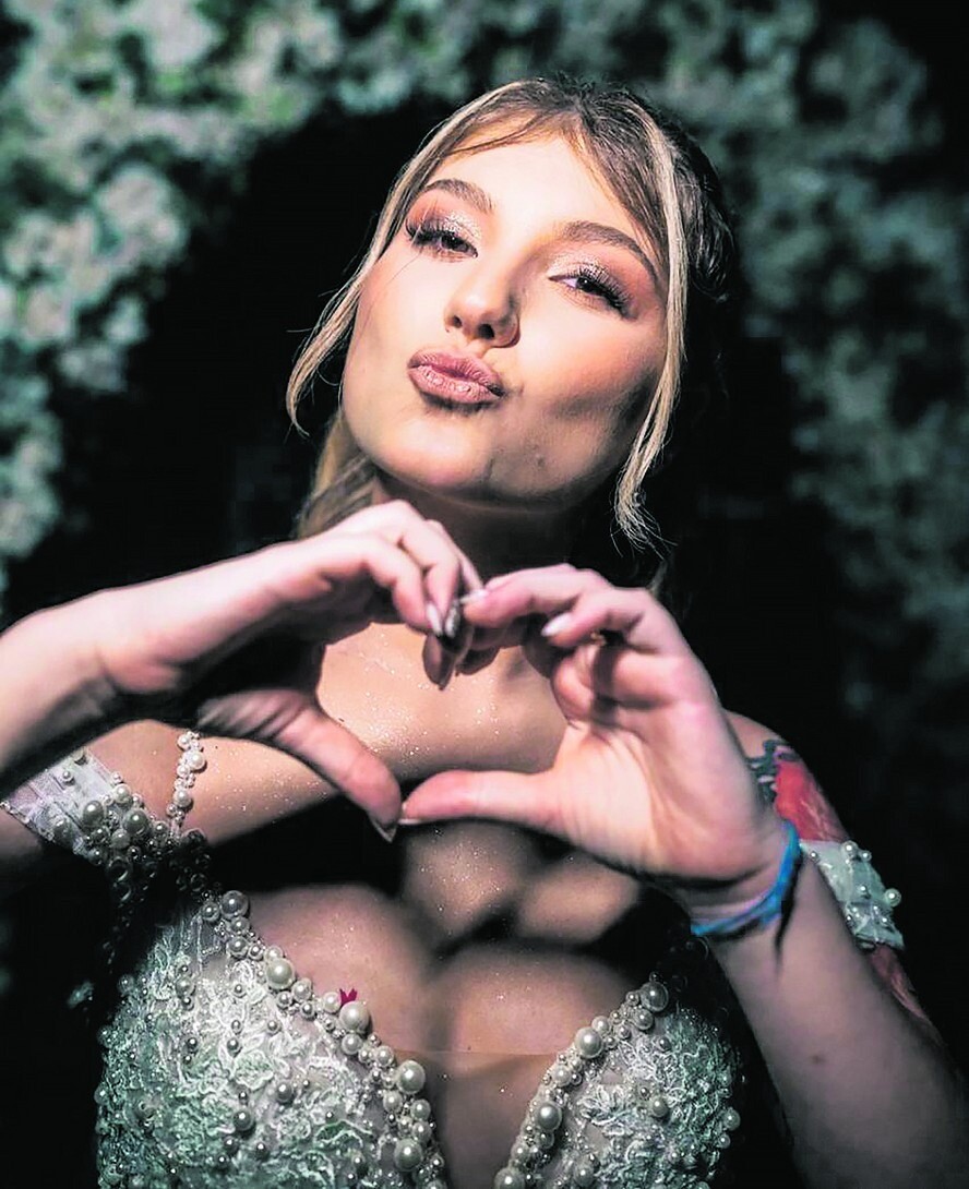 Isabel Veloso, influencer brasileña.
