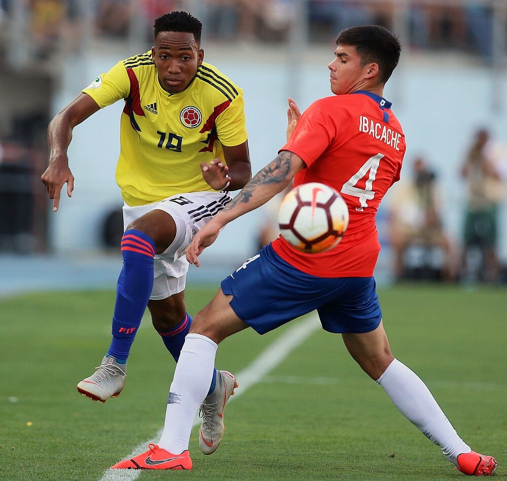 Colombia vs. Chile en el Sudamericano Sub 20