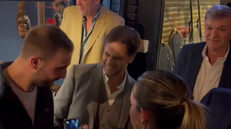 Lacalle Pou en la inauguración de Dalí