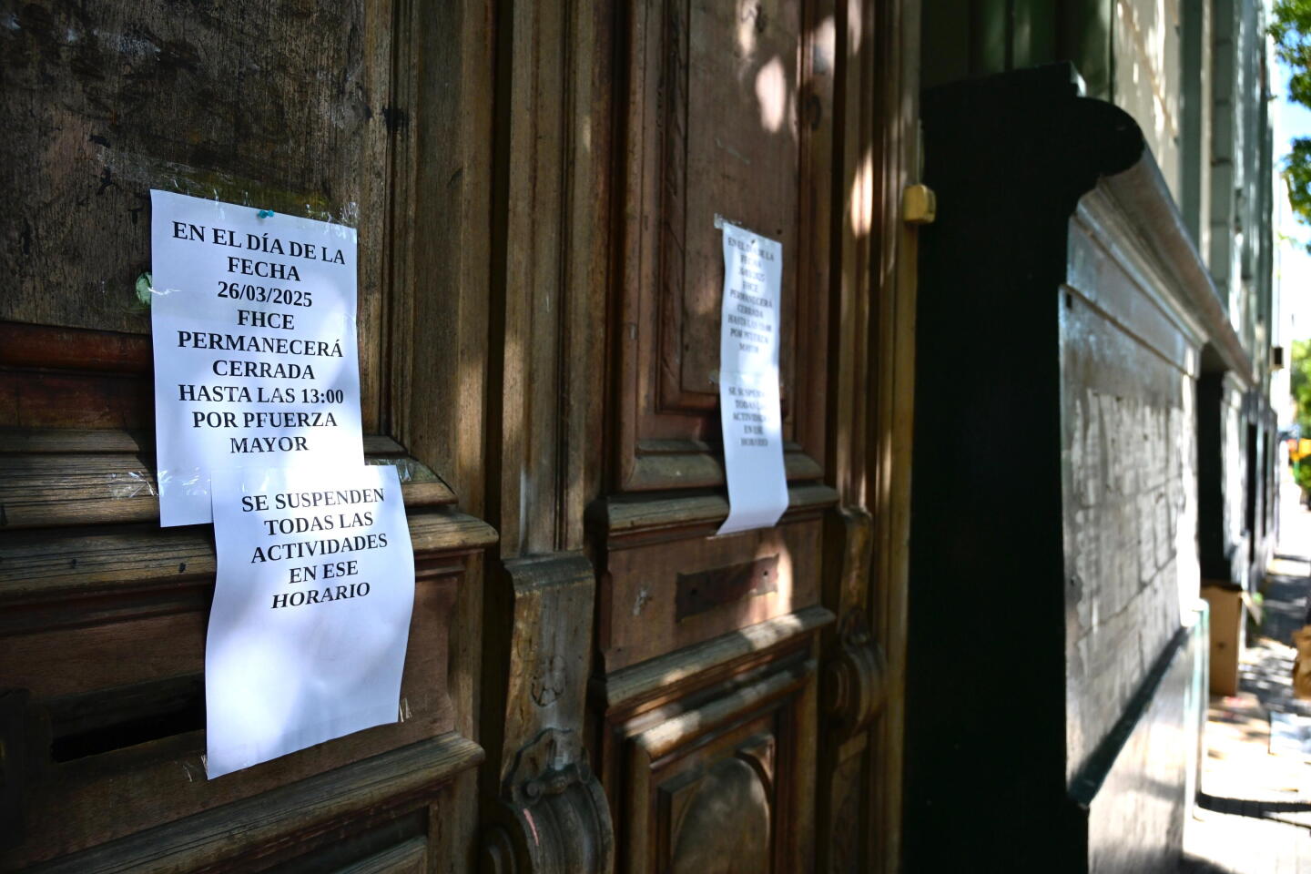 Facultad de la Udelar cerrada por amenaza.