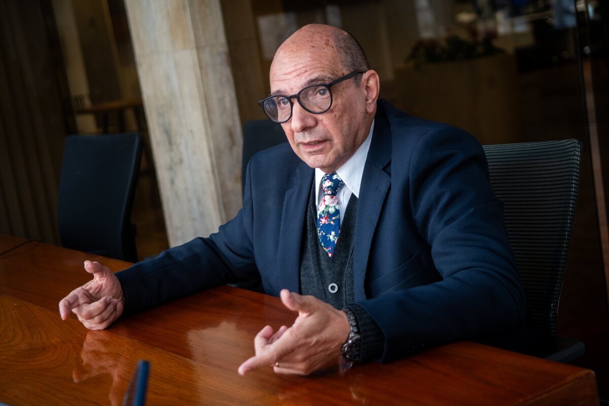 Nota a Daniel Radio, politico uruguayo del Partido Independiente y nuevo vicepresidente del Instituto Nacional de Inclusion Social Adolescente, Inisa, en las oficinas de El Pais en Montevideo, ND 20250905, foto Estefania Leal - Archivo El Pais