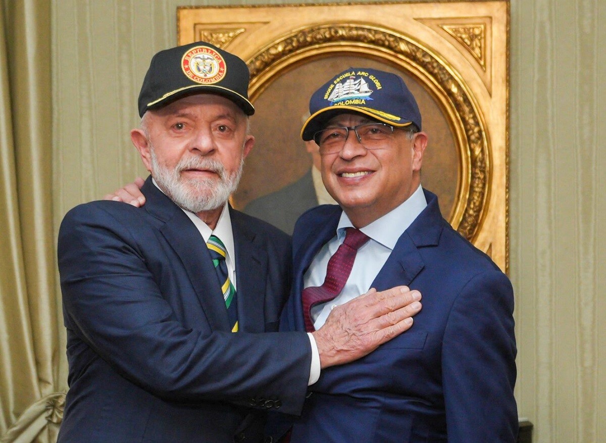 Luiz Inácio Lula Da Silva y Gustavo Petro