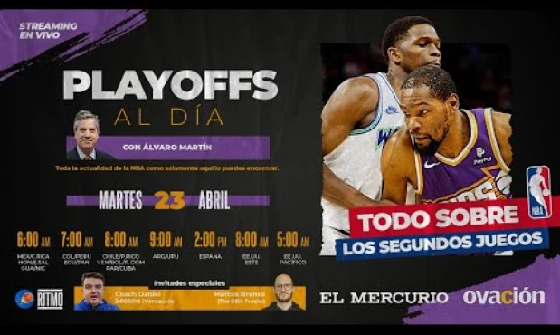PLAYOFFS AL DÍA #8 🏀 | ÁLVARO MARTÍN, COACH SEOANE Y MARCOS BRENES | MAR 23.ABR.24 | Ritmo NBA