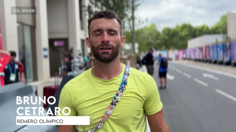 Bruno Cetraro en la previa a su debut en los JJOO