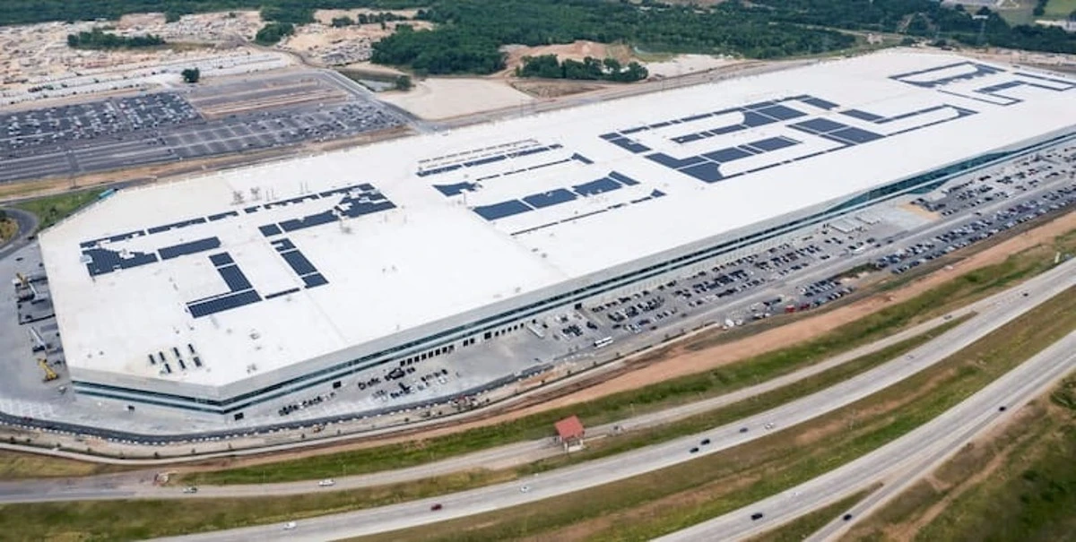 La fábrica de Tesla en Texas.