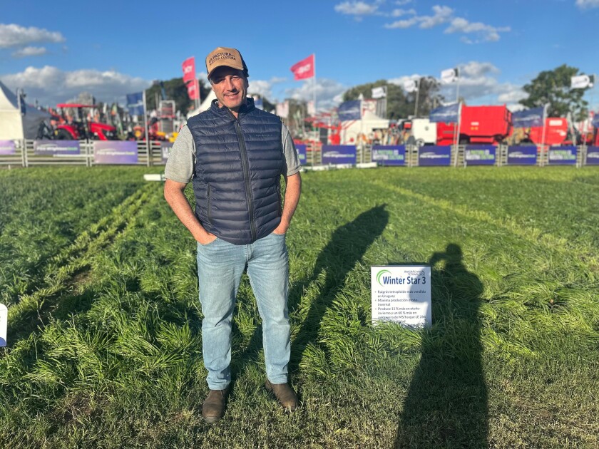 Federico Nolla, de PGG Wrightson Seeds.