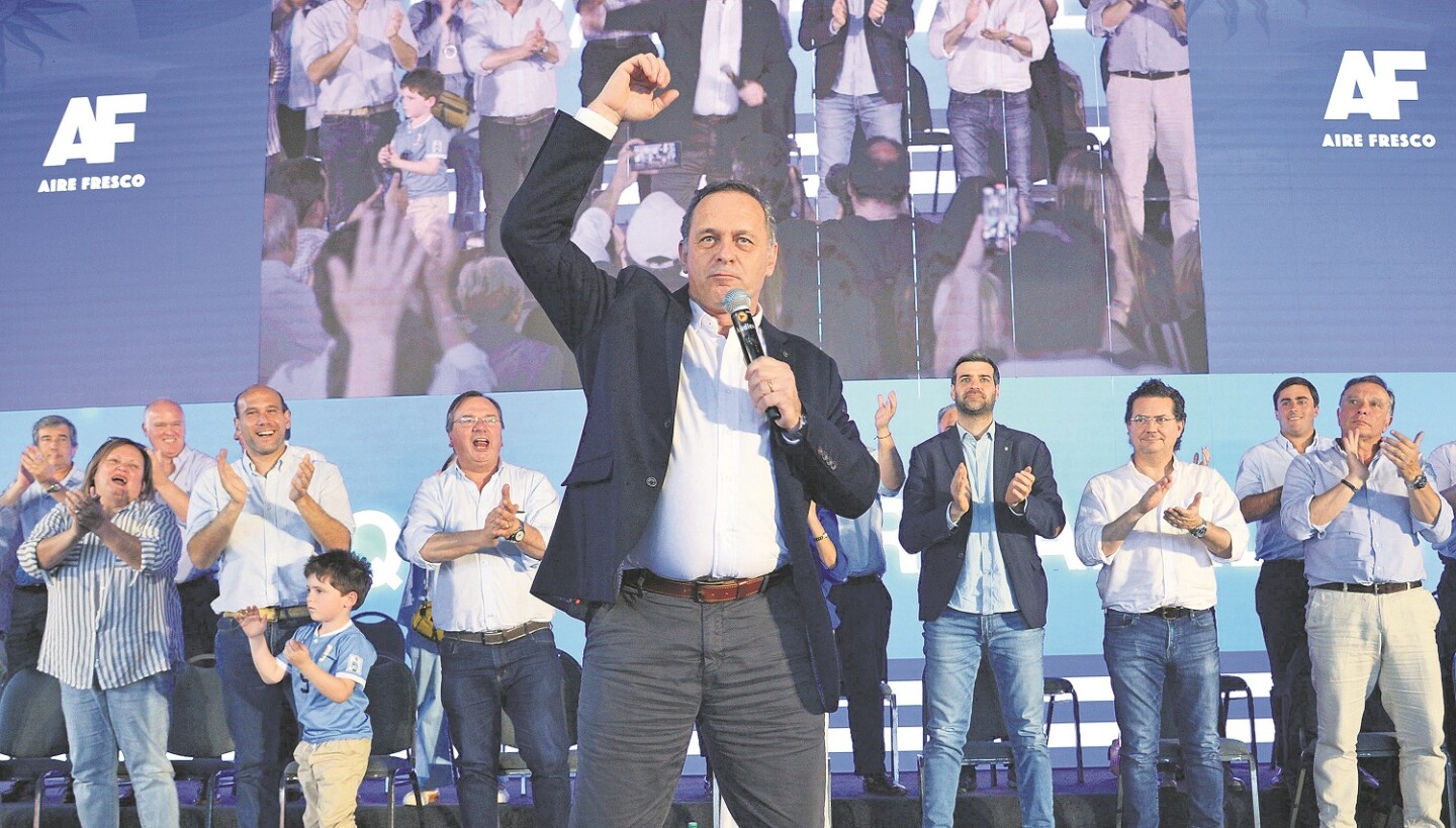 Alvaro Delgado, precandidato por el Partido Nacional