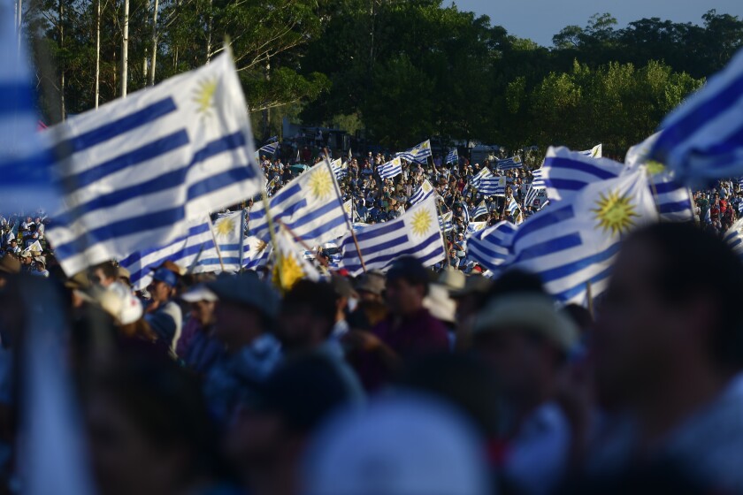 Protesta de productores rurales