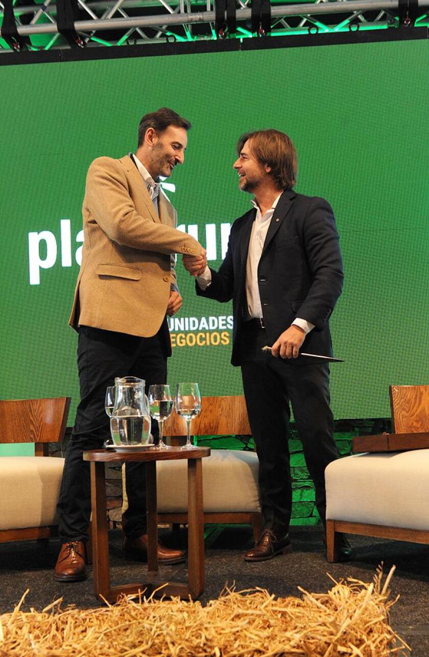 Ignacio Aramburu y Luis Lacalle Pou