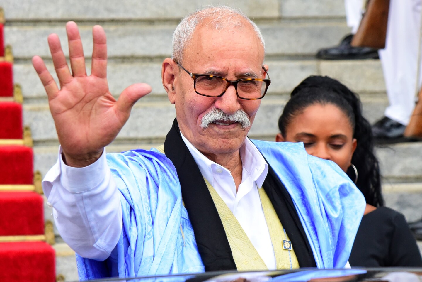 Presidente de República Árabe Saharaui. Foto: Ignacio Sánchez