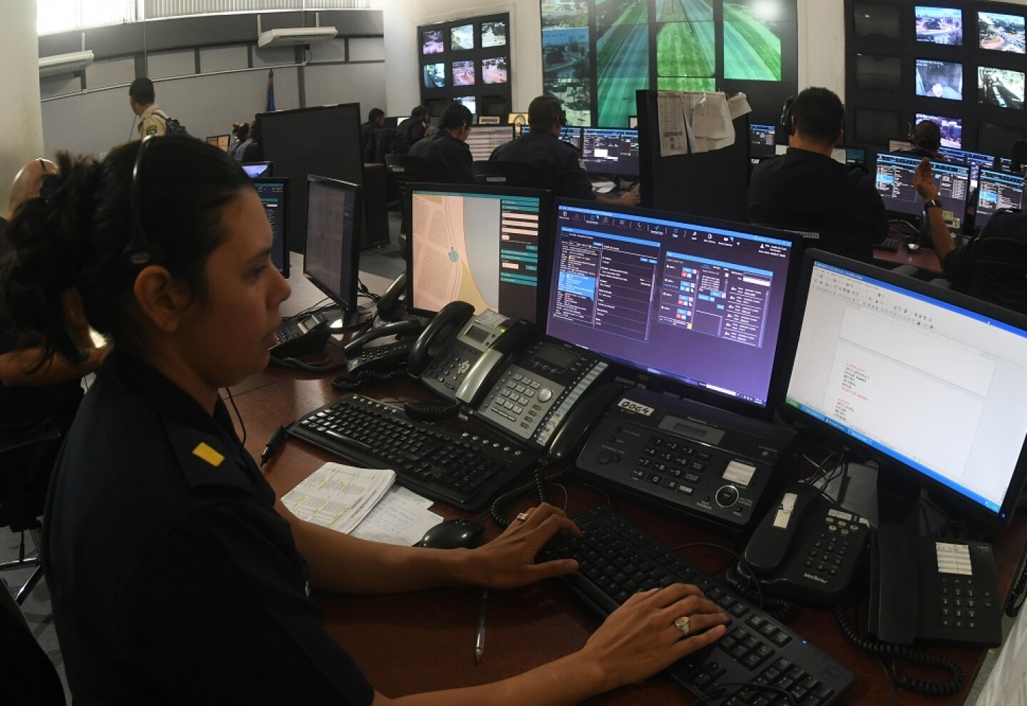 Centro de Comando Unificado: Foto: Archivo El País.