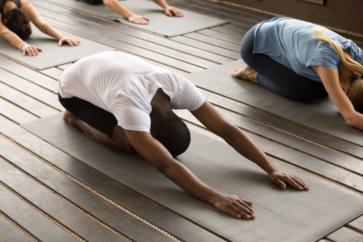 Yoga, estiramiento