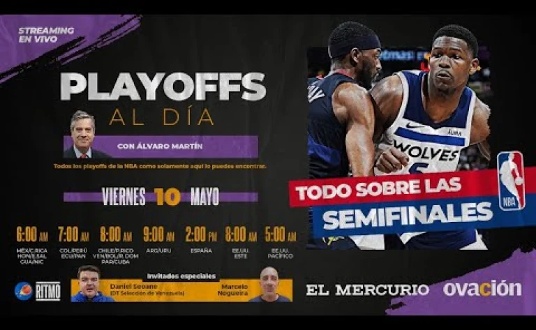 PLAYOFFS AL DÍA #25 🏀 | ÁLVARO MARTÍN, COACH SEOANE Y MARCELO NOGUEIRA | VIE 10.MAY.24 | Ritmo NBA