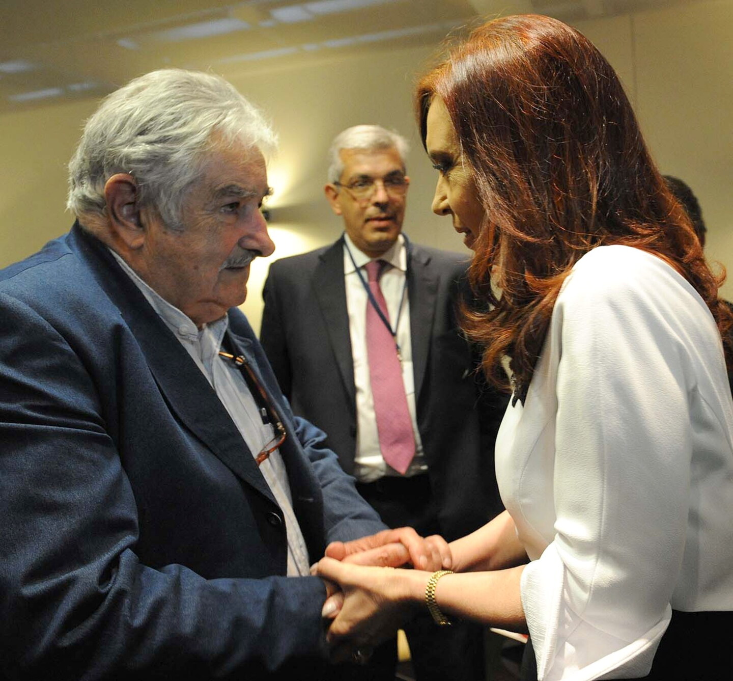 José Mujica y Cristina Kirchner. Foto: Archivo El País